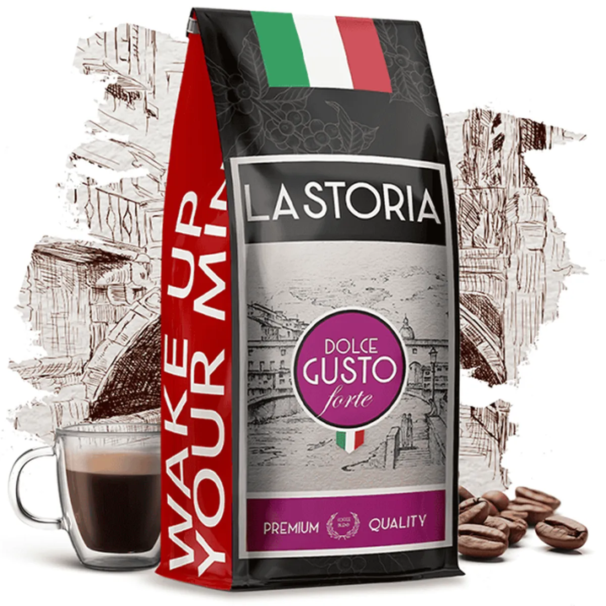 LA STORIA DOLCE GUSTO FORTE 1kg Blend Arabica&Robusta