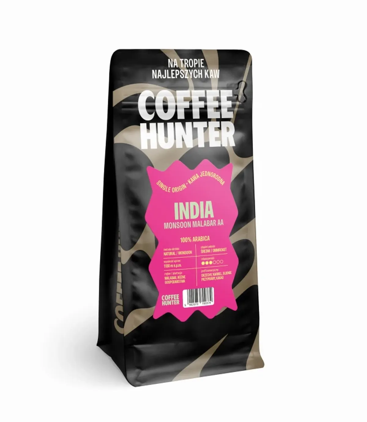 India Monsoon Malabar AA KAWA ZIARNISTA