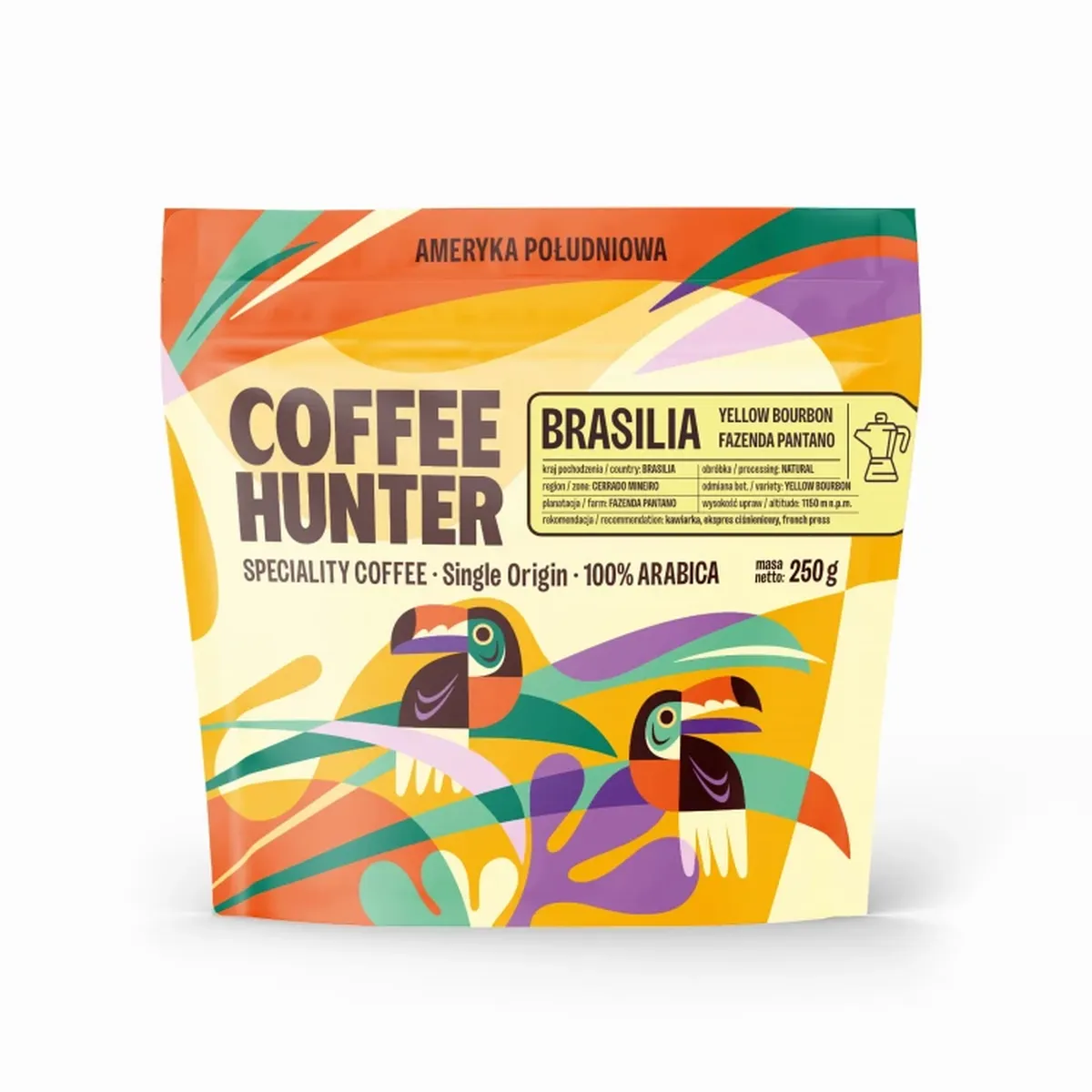 Brasilia Fazenda Pantano (Kawa Specialty) 250 g