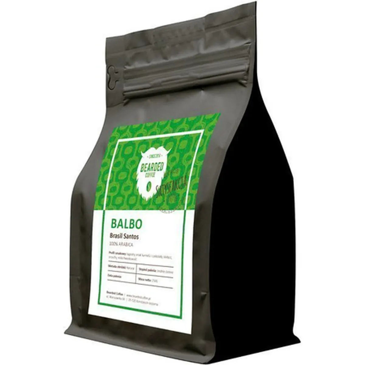 Kawa Brazylijska Ziarnista Santos Balbo