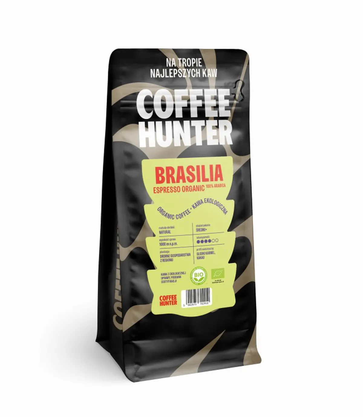 Kawa Organiczna Brasilia Colibri Espresso KAWA ZIARNISTA