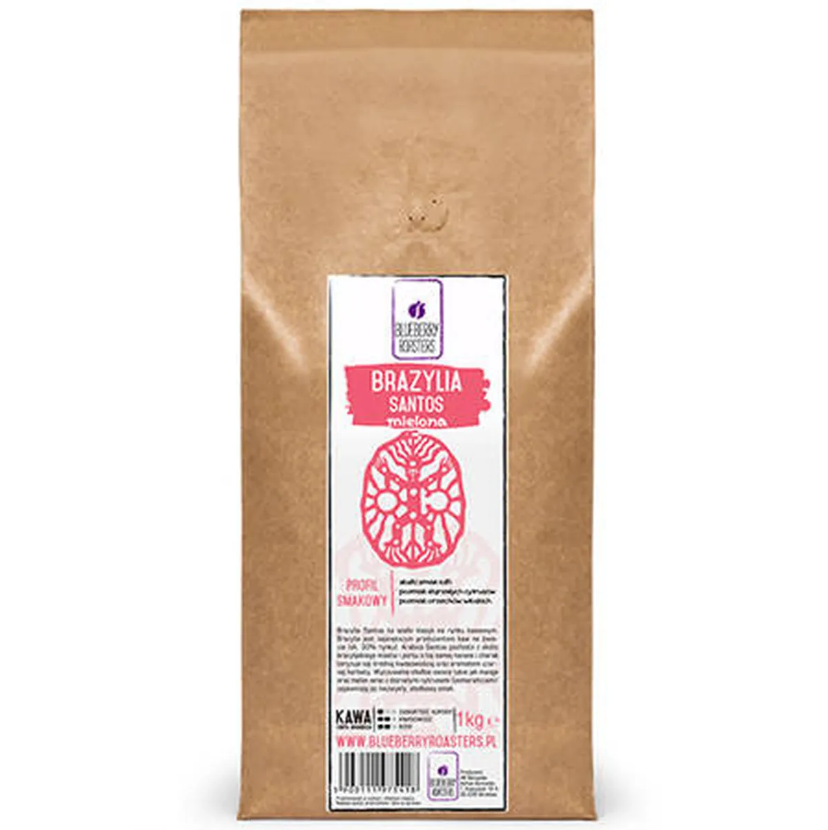 Brazil Santos bean coffee