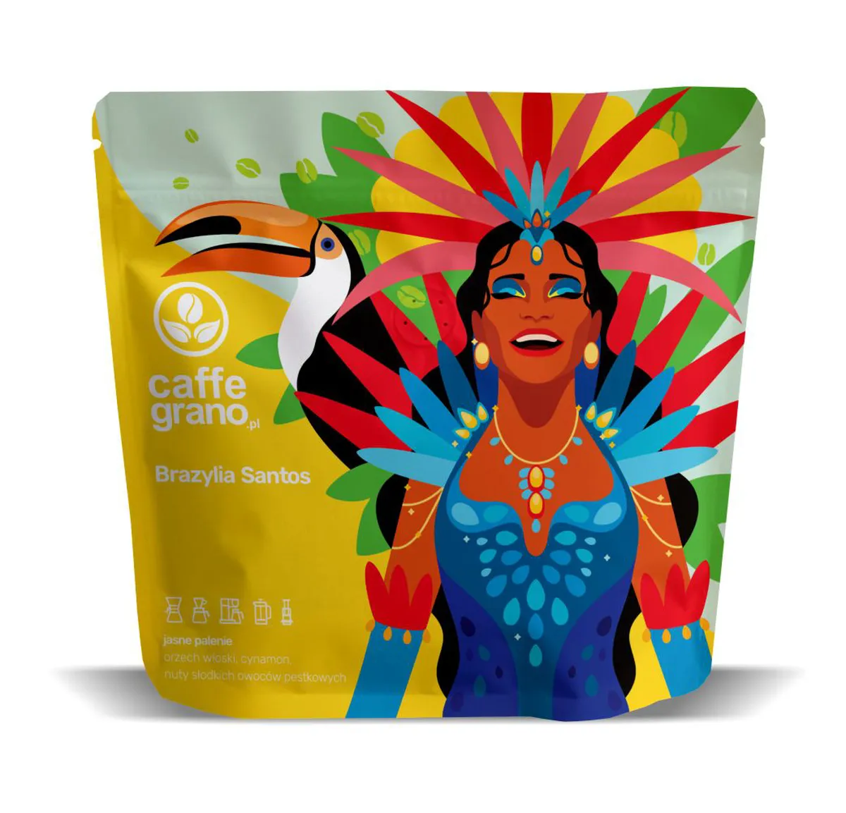 Brazylia Santos Caffe Grano