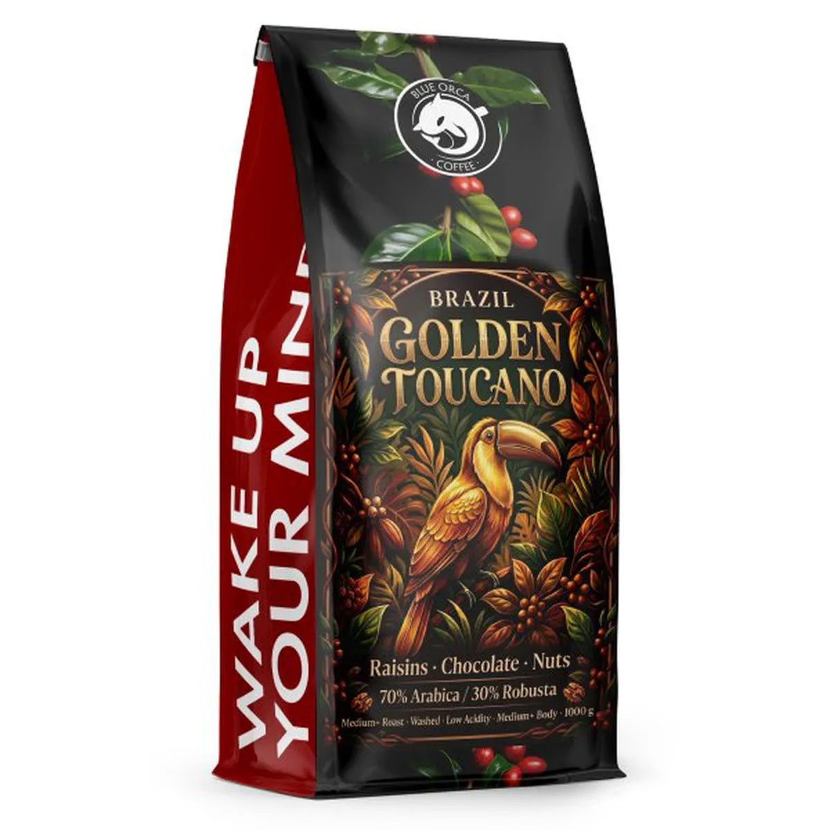 Brazil series limited - Golden Toucano - blend Blue Orca