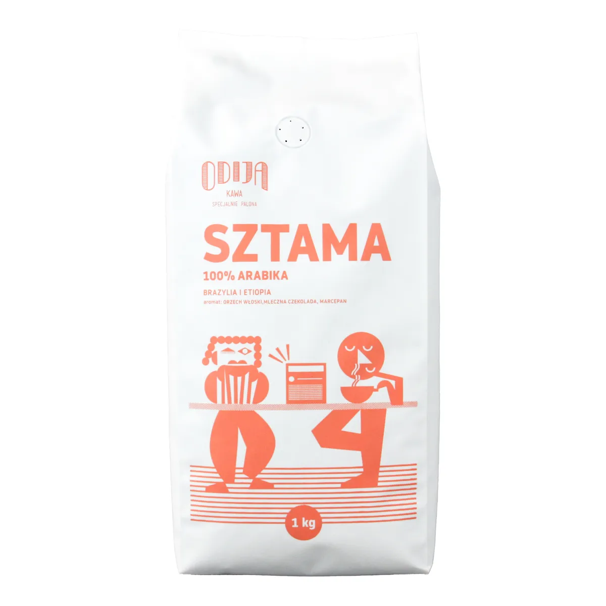 kawa ODIJA SZTAMA 100% Arabika, ziarno 1 kg