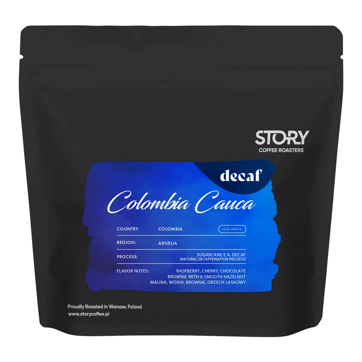 Kolumbia Cauca Decaf