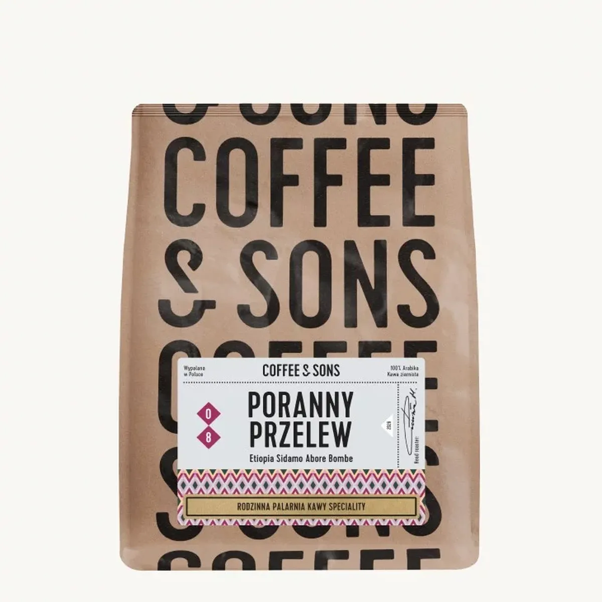 Poranny Przelew 08 Etiopia Sidamo Abore Bombe