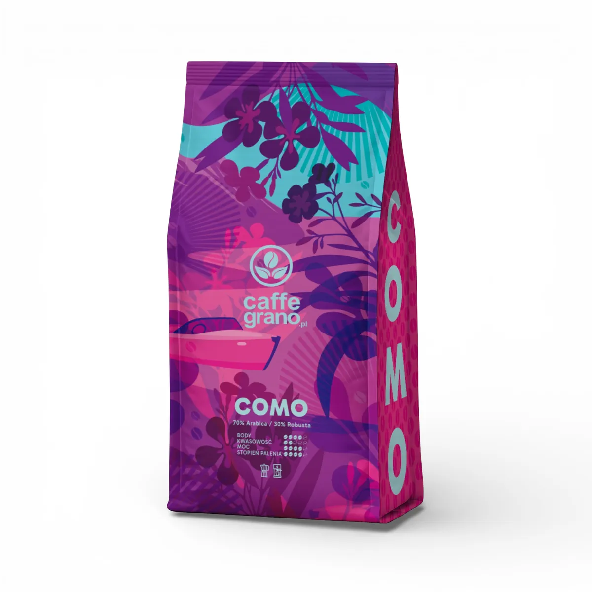 Como – Świeżo palona kawa ziarnista Caffe Grano