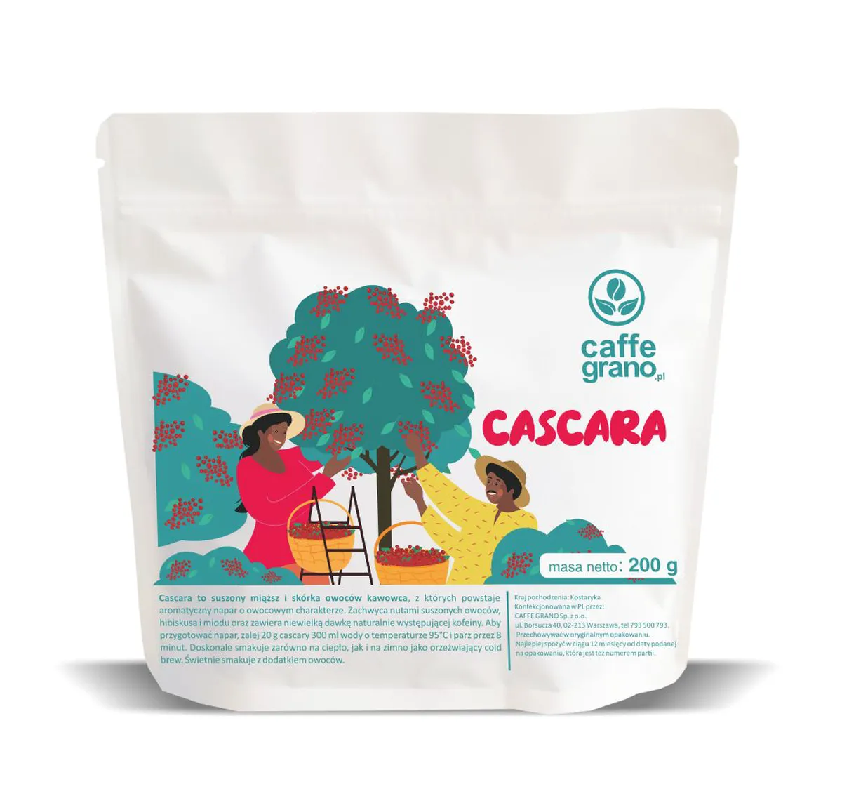 CASCARA Kostaryka Hacienda Sonora