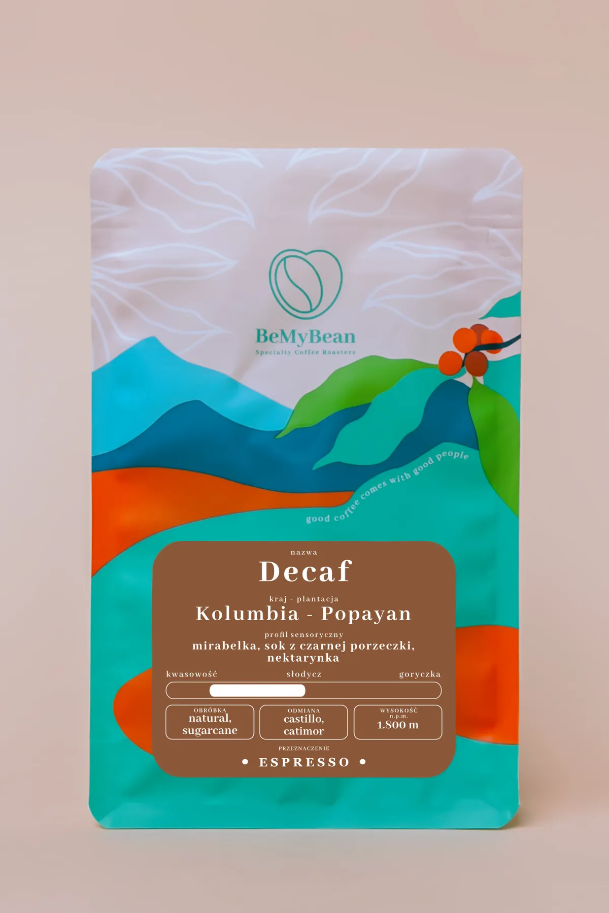 Decaf espresso – Kolumbia Popayan