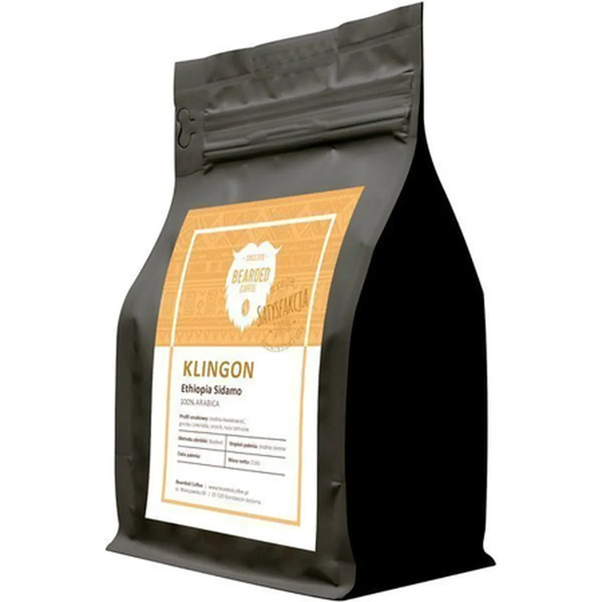 KAWA ZIARNISTA WASHED SIDAMO GR2 ETHIOPIA KLINGON