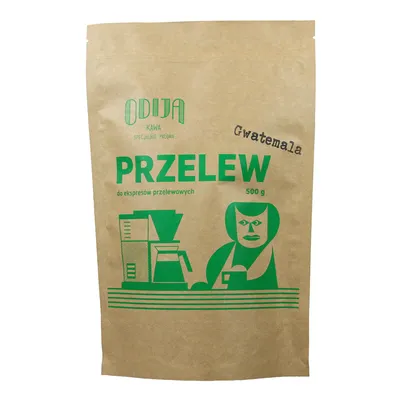 kawa ODIJA Gwatemala SHB, 500g, ziarno, PRZELEW