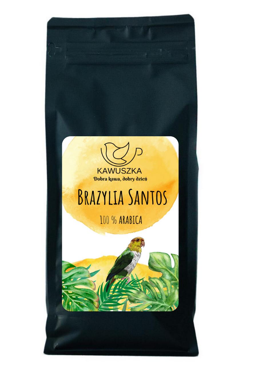 Kawa Ziarnista Brazylia Santos 100% Arabica 1Kg