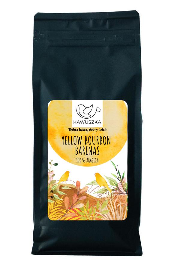 Przelew Świeżo Palona Kawa Ziarnista Brazylia Yellow Bourbon Barinas 1Kg 100% Arabica