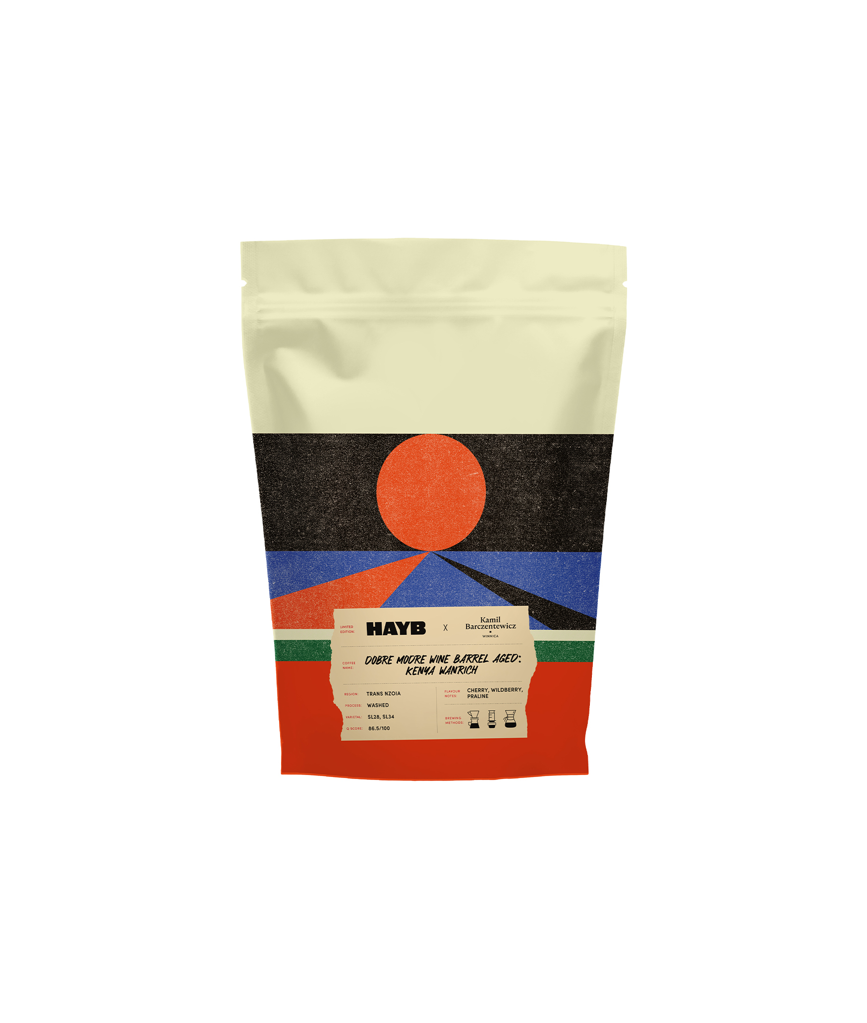 Dobre Modre Wine Barrel Aged: Kenya Wanrich