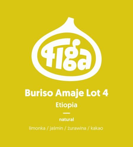 Etiopia Buriso Amaje Lot 4 Natural - Metody Alternatywne - 250 G / 1000 G